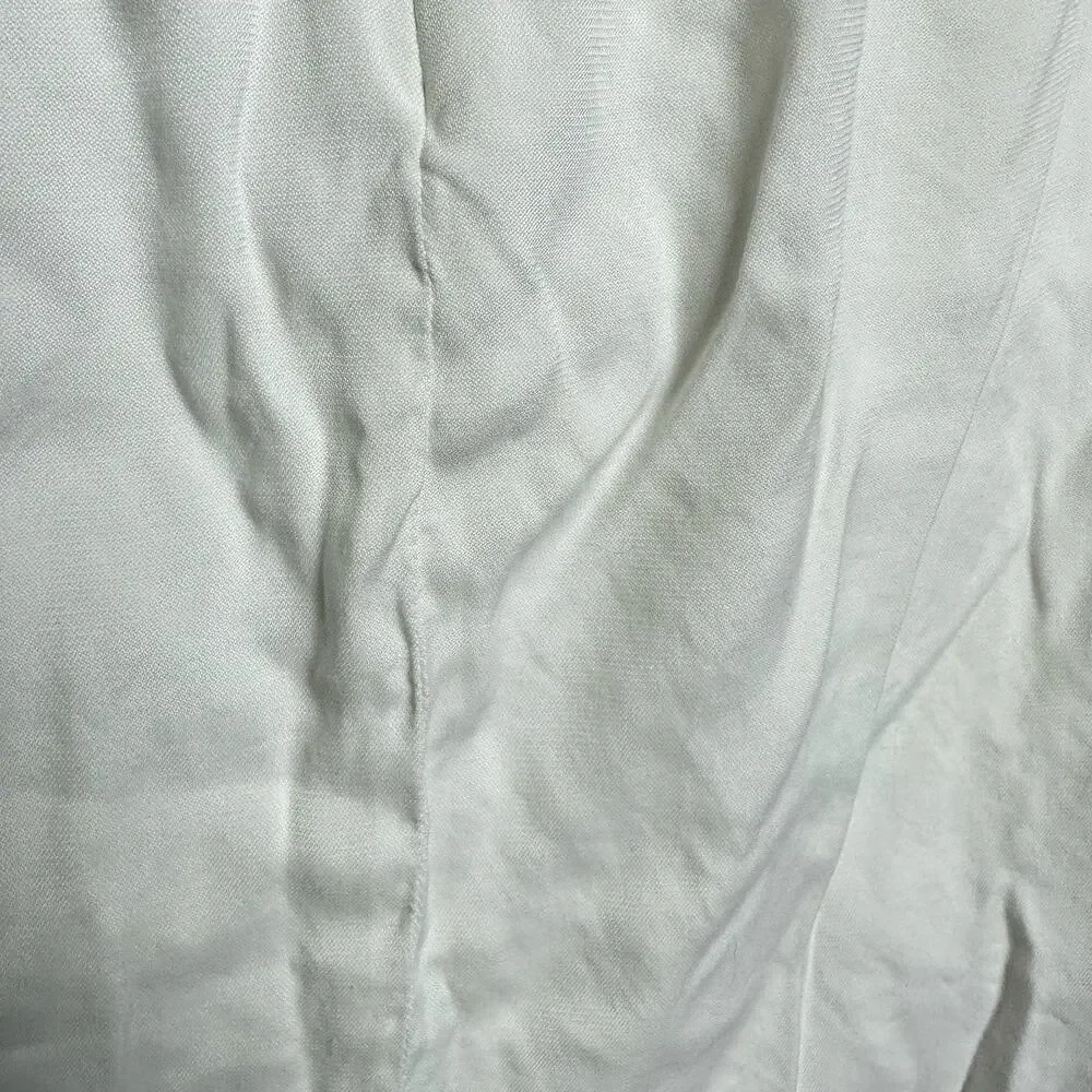 Universal Standard Skirt Navia Outline Wrap Tie White Black 6 8